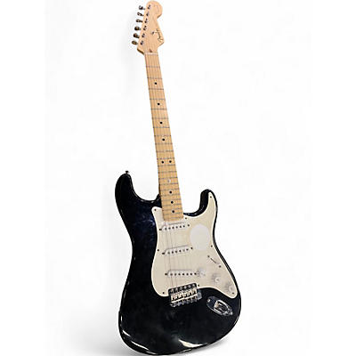 Used Fender Artist Series Eric Clapton Stratocaster Black Solid Body Electric Guitar