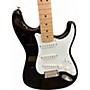 Used Fender Artist Series Eric Clapton Stratocaster Black Solid Body Electric Guitar Black