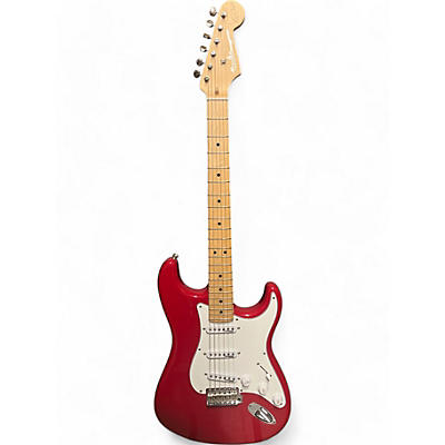 Fender Used Fender Artist Series Eric Clapton Stratocaster Candy Apple Red Solid Body Electric Guitar