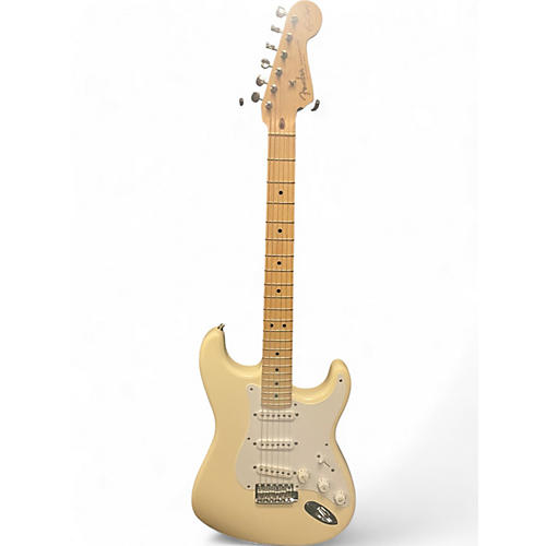 Fender Used Fender Artist Series Eric Clapton Stratocaster Olympic White Solid Body Electric Guitar Olympic White