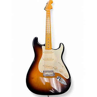 Used Fender Artist Series Eric Johnson Stratocaster 2 Color Sunburst Solid Body Electric Guitar