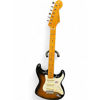 Used Fender Artist Series Eric Johnson Stratocaster 2 Color Sunburst Solid Body Electric Guitar