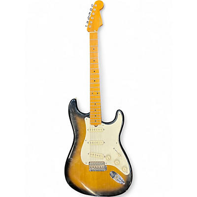 Used Fender Artist Series Eric Johnson Stratocaster 2 Color Sunburst Solid Body Electric Guitar