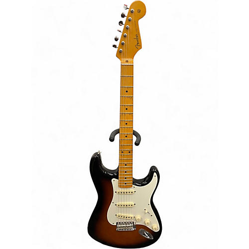 Used Fender Artist Series Eric Johnson Stratocaster 2 Tone Sunburst Solid Body Electric Guitar 2 Tone Sunburst