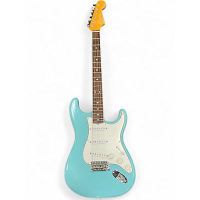 Used Fender Artist Series Eric Johnson Stratocaster Daphne Blue Solid Body Electric Guitar