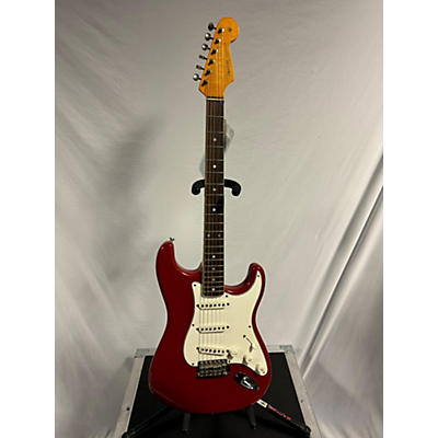 Fender Used Fender Artist Series Eric Johnson Stratocaster Flat Red Solid Body Electric Guitar