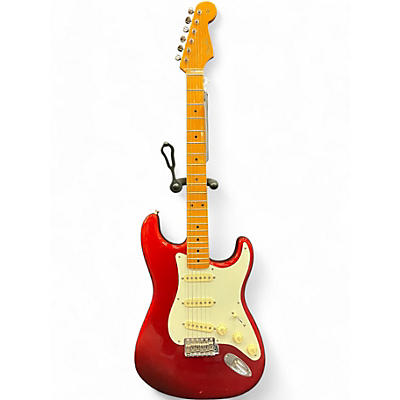 Used Fender Artist Series Eric Johnson Stratocaster Red Solid Body Electric Guitar