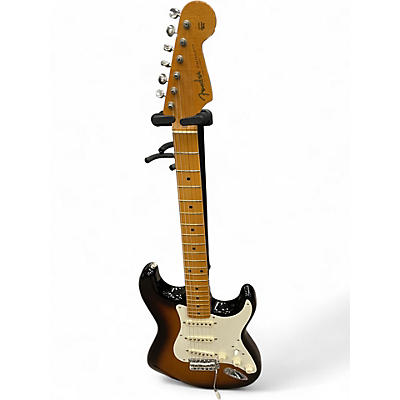Used Fender Artist Series Eric Johnson Stratocaster TWO COLOR SUNBURST Solid Body Electric Guitar