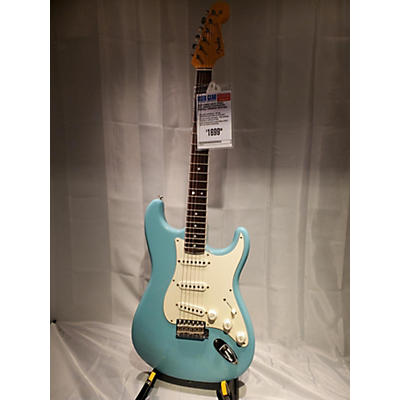 Fender Used Fender Artist Series Eric Johnson Stratocaster Tropical Turquoise Solid Body Electric Guitar