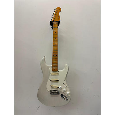 Fender Used Fender Artist Series Eric Johnson Stratocaster White Blonde Solid Body Electric Guitar