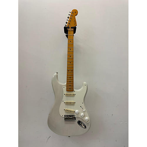 Fender Used Fender Artist Series Eric Johnson Stratocaster White Blonde Solid Body Electric Guitar White Blonde