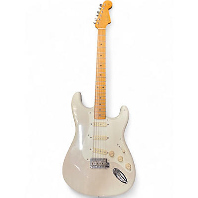 Used Fender Artist Series Eric Johnson Stratocaster white Solid Body Electric Guitar