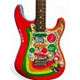 Used Fender Artist Series George Harrison Rocky Stratocaster Sonic Blue / Custom Art Solid Body Electric Guitar Sonic Blue / Custom Art