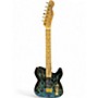 Used Fender Artist Series James Burton Telecaster Blue Paisley Flames Solid Body Electric Guitar Blue Paisley Flames