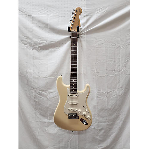 Fender Used Fender Artist Series Jeff Beck Stratocaster Olympic White Solid Body Electric Guitar Olympic White