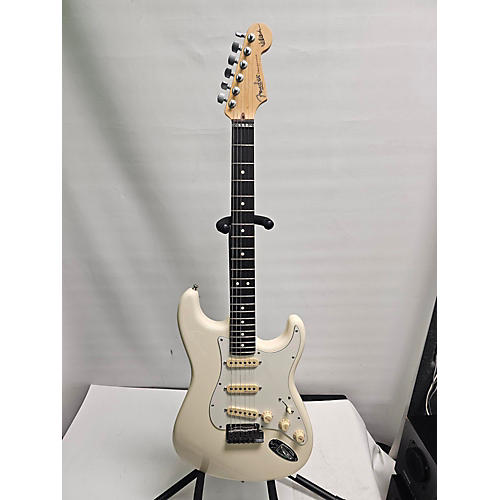 Fender Used Fender Artist Series Jeff Beck Stratocaster Olympic White Solid Body Electric Guitar Olympic White