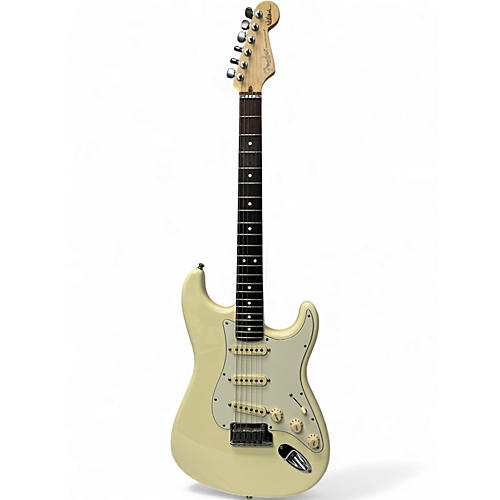 Used Fender Artist Series Jeff Beck Stratocaster Olympic White Solid Body Electric Guitar Olympic White