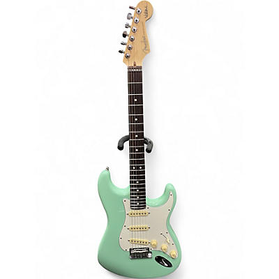 Used Fender Artist Series Jeff Beck Stratocaster Seafoam Green Solid Body Electric Guitar