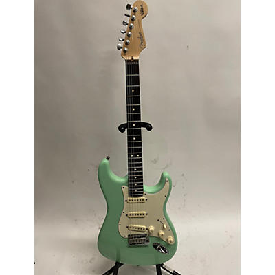 Fender Used Fender Artist Series Jeff Beck Stratocaster Surf Green Solid Body Electric Guitar