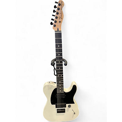Used Fender Artist Series Jim Root Telecaster White Solid Body Electric Guitar