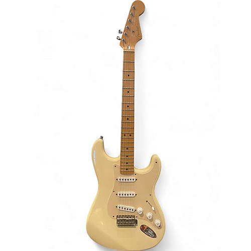 Fender Used Fender Artist Series Jimmie Vaughan Tex-Mex Stratocaster Arctic White Solid Body Electric Guitar Arctic White