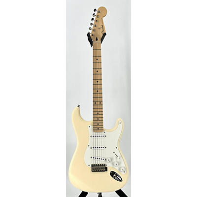 Fender Used Fender Artist Series Jimmie Vaughan Tex-Mex Stratocaster Cream Solid Body Electric Guitar