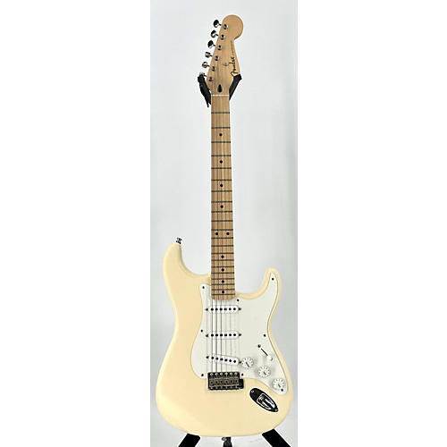 Fender Used Fender Artist Series Jimmie Vaughan Tex-Mex Stratocaster Cream Solid Body Electric Guitar Cream