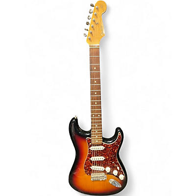 Used Fender Artist Series John Mayer Stratocaster Tobacco Burst Solid Body Electric Guitar