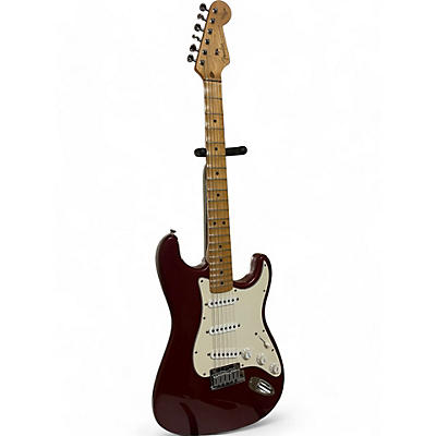 Fender Used Fender Artist Series Yngwie Malmsteen Stratocaster Candy Apple Red Solid Body Electric Guitar