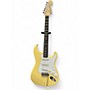 Used Fender Artist Series Yngwie Malmsteen Stratocaster Vintage White Rosewood Solid Body Electric Guitar Vintage White Rosewood