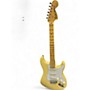 Used Fender Artist Series Yngwie Malmsteen Stratocaster Vintage White Solid Body Electric Guitar Vintage White