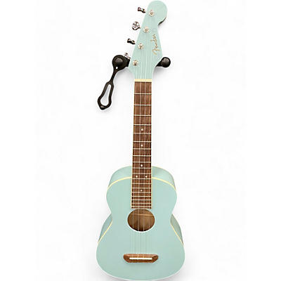 Fender Used Fender Avalon Daphne Blue Ukulele