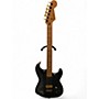 Used Fender BARITONE STRATOCASTOR Black Solid Body Electric Guitar Black