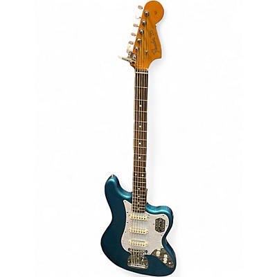 Used Fender BASS VI VINTERA II Metallic Aqua Marine Electric Bass Guitar