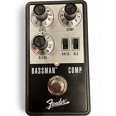Used Fender BASSMAN COMP Effect Pedal