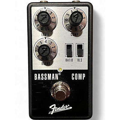 Used Fender BASSMAN COMPRESSOR Effect Pedal