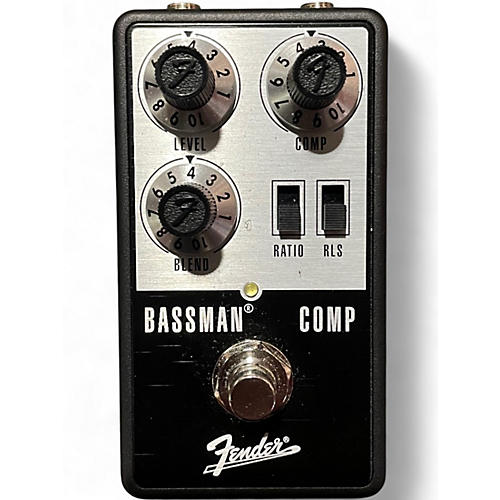 Used Fender BASSMAN COMPRESSOR Effect Pedal
