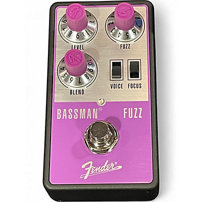 Used Fender BASSMAN FUZZ Effect Pedal