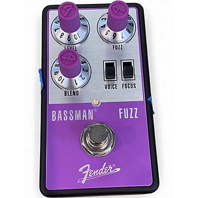 Used Fender BASSMAN FUZZ Effect Pedal