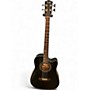 Used Fender BG-29 Black Acoustic Bass Guitar Black