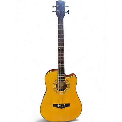 Used Fender BG-29 Natural Acoustic Bass Guitar
