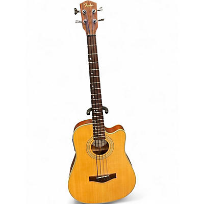 Used Fender BG29 Natural Acoustic Bass Guitar