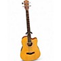 Used Fender BG29 Natural Acoustic Bass Guitar Natural