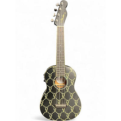 Used Fender BILLIE EILISH SIGNATURE UKULELE Black Ukulele