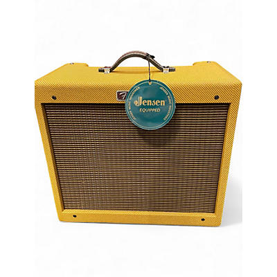 Used Fender BLUES JUNIOR LACQUERED 15W 1X12 JENSEN C12N Tube Guitar Combo Amp
