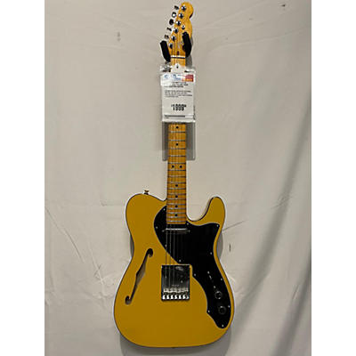 Fender Used Fender BRITT DANIEL THINLINE TELE Yellow Solid Body Electric Guitar