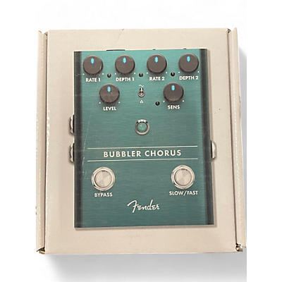 Used Fender BUBBLER CHORUS Effect Pedal