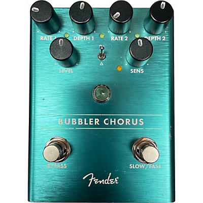 Used Fender BUBBLER CHORUS Effect Pedal