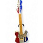 Used Fender BUCK OWENS USA Red White and Blue Solid Body Electric Guitar Red White and Blue