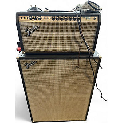 Used Fender Band Master Reverb with REV12 4x12 Guitar Stack